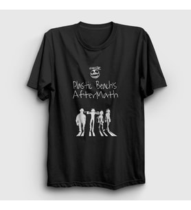 Presmono Unisex Siyah Aftermath Gorillaz T-Shirt 54055tt