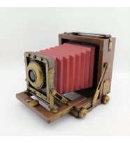 Dekoratif Metal Nostaljik Fotoğraf Makinesi