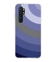 Xiaomi Mi Note 10 Lite Uyumlu Kapak Renk Cümbüşü Tasarımlı Şeffaf Silikon Kılıf