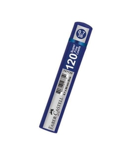 0.7 Kalem Ucu Min Faber Grip 2B 120 li 0,7 Uç Mavi Tüp 1 Paket