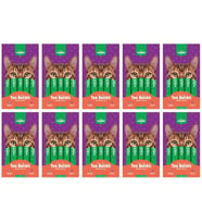 Kiwi Yammies Ton Balıklı Morina Balıklı Sıvı Kedi Ödül Maması*10 Paket