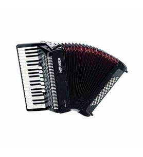 Hohner Bravo III 80 Akordiyon (Siyah)