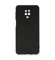 Note 9 Pro Kılıf Nano İçi Kadife - Siyah