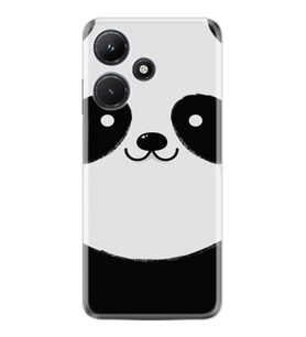 Infınıx Hot 30i Kılıf Silikon Desen Özel Seri Sevimli Panda 1794