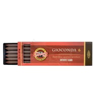 Koh-i-Noor Gioconda Grafit Uç 5.6 x 120mm 6lı 4377 Light Brown Sepia