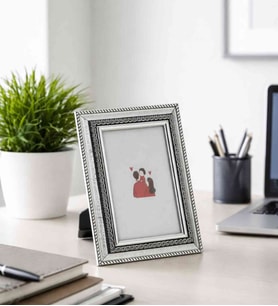 Silver Rope – Klasik Gümüş Dekor Çerçeve 10x15