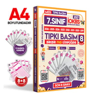 2027 7.Sınıf İOKBS-BURSLULUK Çıkmış Soru Tıpkı Basım 8li Deneme Paketi PDF/Video Çözümlü Türkiye Gen