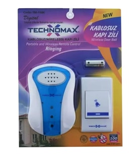 24 Melodili Kablosuz Wireless Kapı Zili