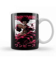 Snakeman Luffy Gear Four One Piece Design Kupa Bardak Porselen