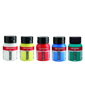 Amsterdam Akrilik Boya 500ml 5'li SET