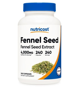Fennel Seed 4,000 mg 240 Capsules