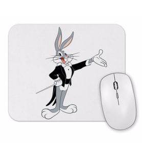Looney Tunes Bugs Bunny The Magician Mouse Pad