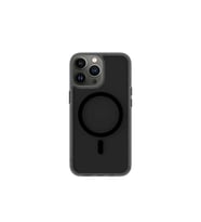 iPhone 14 Pro Max M-safe Şarj Özellikli Kamera Çıkıntılı Silikon Kılıf (Siyah)
