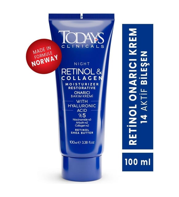 Todays Clinicals Onarıcı Krem - Retinol 100 ml 