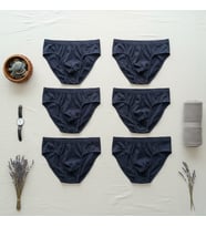 Erkek 6'lı Paket Lacivert Renk Slip BB2785
