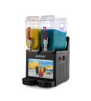 Samixir Twin Allure Çiftli 12+12 Lt Slush Buzlaş Karlamaç Makinesi SLUSH-24-BA