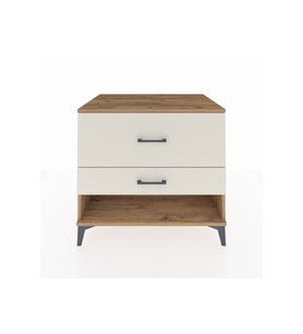 Kronos Şifonyer 2 Çekmeceli 88x59x80 Çam-Aytaşı