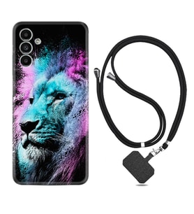 Samsung A23 A31 A32 A50 A51 A52 A53 A70 Kılıf Boyun Askılı Silikon Pink Blue Leon 1603