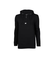 Bad Bear Defence Half-Zip Hoodie Siyah