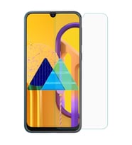 Logis Samsung M31 9D Mat Seramik Tam Kaplayan Ekran Koruyucu Cam (Şeffaf)