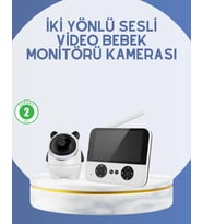 Kablosuz Bebek Monitörü 720p Görüntü Ve Geniş Ekran