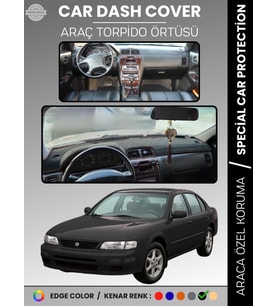 NISSAN MAXIMA A32 (1995-2000) Torpido Örtüsü Panel Koruma Araca Özel UV Koruma Kaymaz Kolay Montaj
