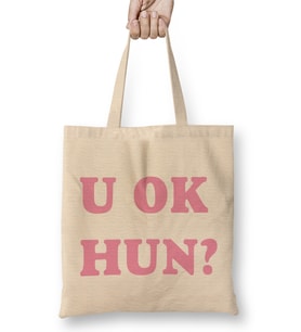 Girl U OK Hun Bez Çanta Uzun Saplı