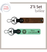 İsme Özel Aslan Başlı Anahtarlık , Karizmatik Tarza Hediye Seçeneği, Açık Kahve-Açık Yeşil