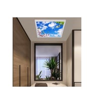 Antre Avize 60watt-60x60 -led Giriş Aydınlatma -büyük Boy - Tavana Yapışık-kolay Montaj Avize