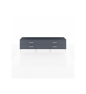 Arges TV Ünitesi 4 Çekmeceli  176x30x51 Aytaşı-Antrasit