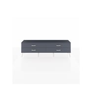 Arges TV Ünitesi 4 Çekmeceli  176x30x51 Aytaşı-Antrasit