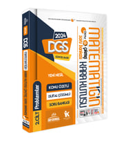 2024 DGS Matematiğin Kara Kutusu 2.Cilt PROBLEM K.Ö. Dijital Çözümlü ÖSYM Çıkmış