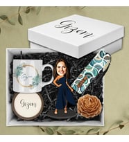 Motto Gift Kadınlara Özel Tasarım Karikatür Biblolu Hediye Kutusu 113032