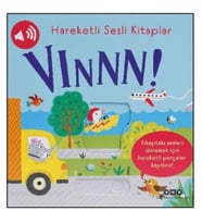 Hareketli Sesli Kitaplar – Vınnn! (Ciltli)