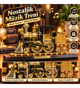 Nostaljik Tren Müzik Kutusu