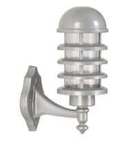 AVONNI BAP-68136-GR Beyaz Boyalı Dış Mekan Aydınlatma E27 Aluminyum Polikarbon Cam 20cm