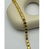 22K Altın Kaplama Pullu Bileklik - 25-22k126 (Gold)