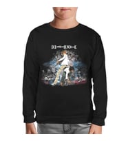 Death Note - The Apple Siyah Çocuk Sweatshirt