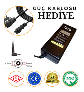 Dell ile Uyumlu Precision M3800 5510 5520 5530  Adaptör, Şarj Aleti (Çok Renkli)