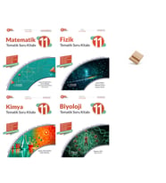Palme 11. Sınıf Maarif Tematik Matematik Fizik Kimya ve Biyoloji 4lü Sayısal Soru Kitabı + Telefon Standı