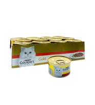 Gourmet Gold Parça Etli Soslu Sığır Etli 85gx12 Adet