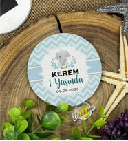 7cm Özel Baskılı Magnet Uv Baskılı - Sevimli Fil 2