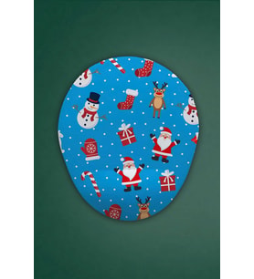 Yılbaşı Temalı Bilek Destekli Mouse Pad