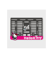 İLLEGAL HELLO KİTTY 3D KABARTMALI PLEKSİ MOTOR PLAKALIĞI