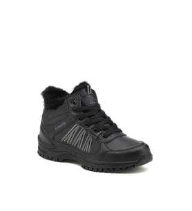 Kinetix GILDA PU KRK HI W 1PR Siyah Unıseks Kürklü Outdoor Bot SİYAH