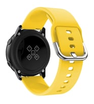 Huawei Watch GT 6/5/4/3/2 Pro 46mm Ultimate SE Elite Kordon Silikon Bileklik Kop (Sarı)