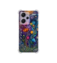 PrintiFy Redmi Note 13 Pro Plus ile Uyumlu Düşlerin Dansı Serisi Rüyalar Ötesi Tasarımlı Uv Baskılı Köşe Korumalı Antişok Kılıf