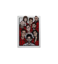 Ghostbastır Design La Casa Da Papel 99 Parça Ayaklı Puzzle – Dekoratif Çocuk Yapbozu 096