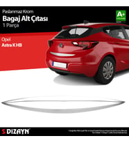 Opel Astra K HB Krom Bagaj Alt Çıta 2015-2022