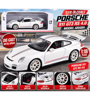 1:18 911 GT3 RS 4.0 Beyaz Model Araba